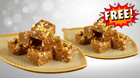 2kg Gond Dryfruits Barfi + ½kg Free